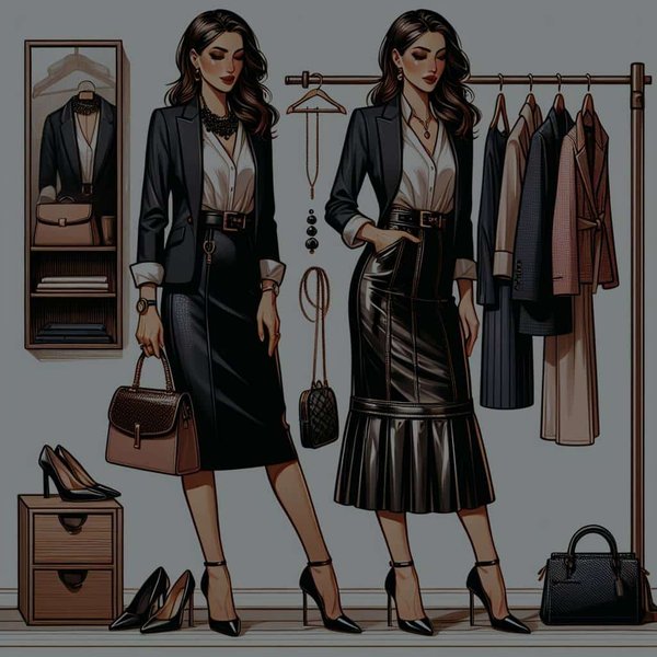 What Are the Best Tips for Incorporating a Leather Midi Skirt into a Professional Wardrobe?